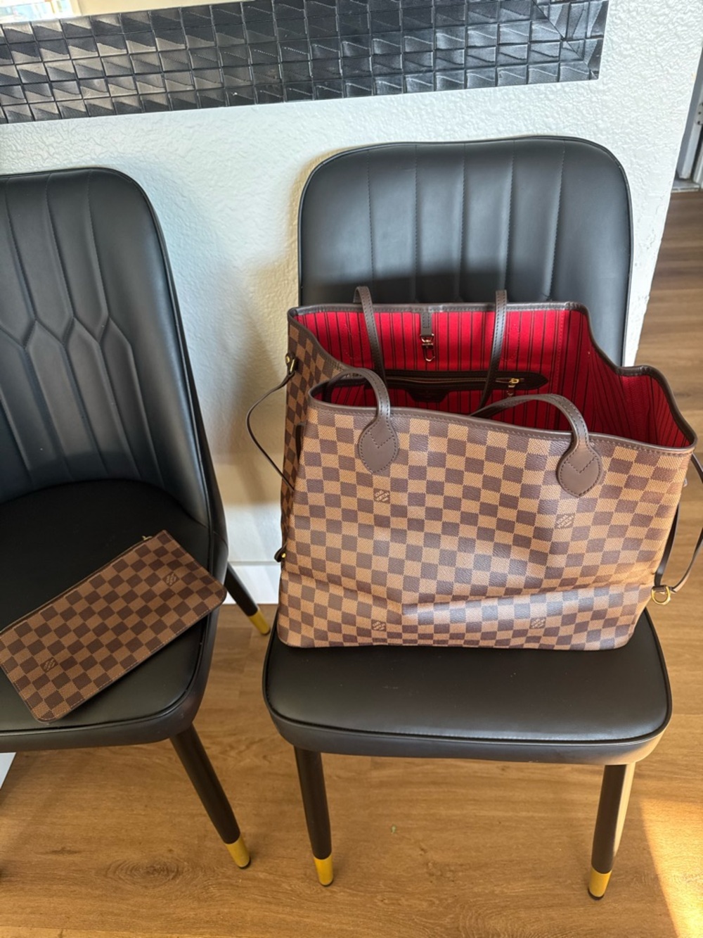 Louis Vuitton NEVERFULL GM WITH WRISTLET